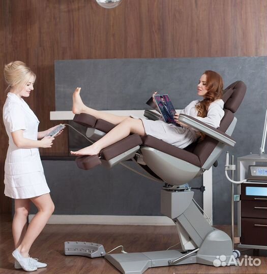 Педикюрное кресло с 3 электромоторами