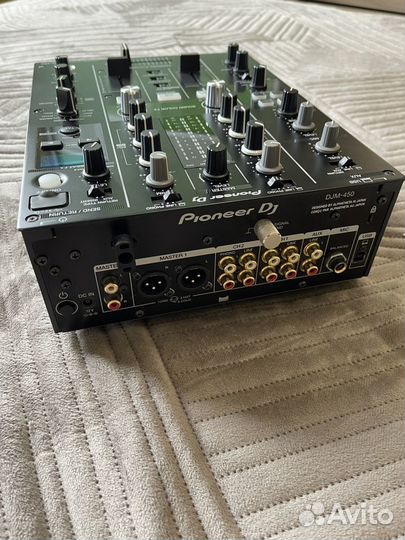 Pioneer DJM-450 (+ decksaver)