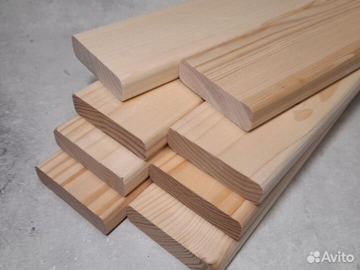 Доска строганая. Порода: Ель, Размеры: 45x195, Сорт: ав