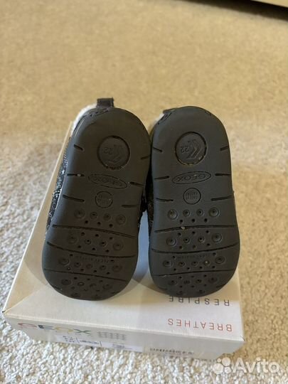 Сапожки демисезонные детские размер 22