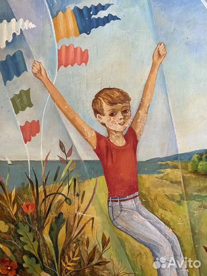 Картина маслом СССР соцреализм