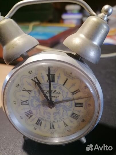 Будильник Слава СССР