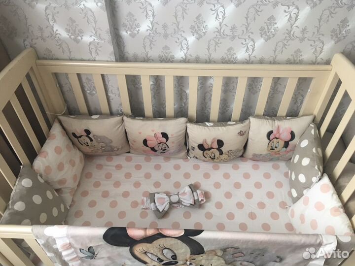 Бортики в детскую кроватку