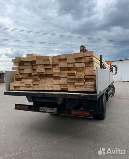 Доска обрезная 50х100х6000мм 1 сорт ГОСТ