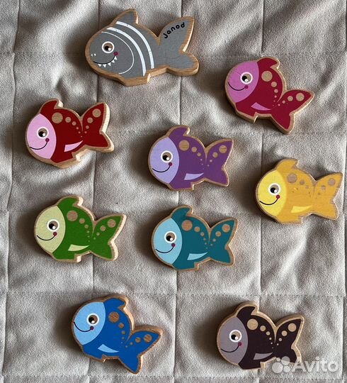 Набор развивающих игр и карточек монтессори