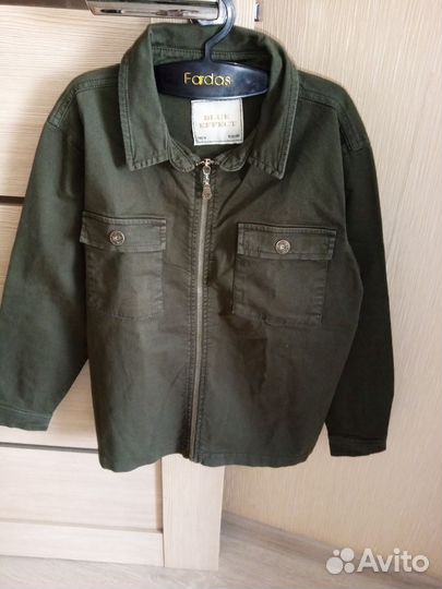 Бренд ветровка новая х/б140см Blue Effect Турция