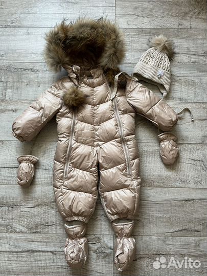 Зимний комбинезон для девочки