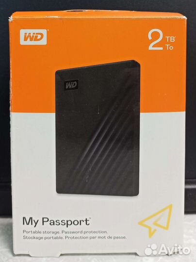 Внешний диск HDD WD My Passport 2Tb