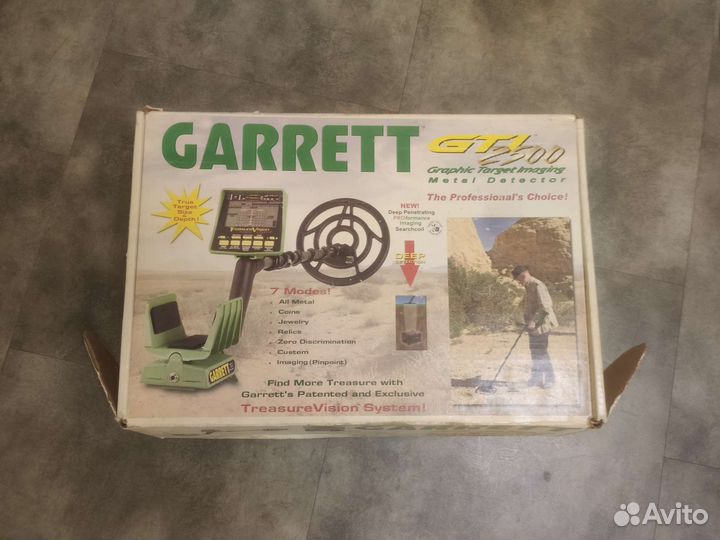 Металлоискатель garrett gti 2500