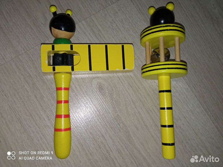 Музыкальные и деревянные игрушки