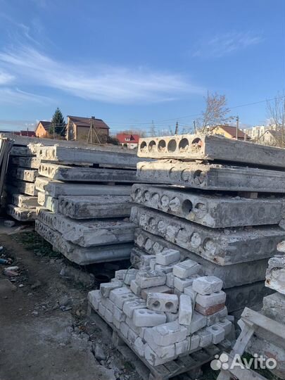 Плиты перекрытия б/у, от 6.0-6.6 м