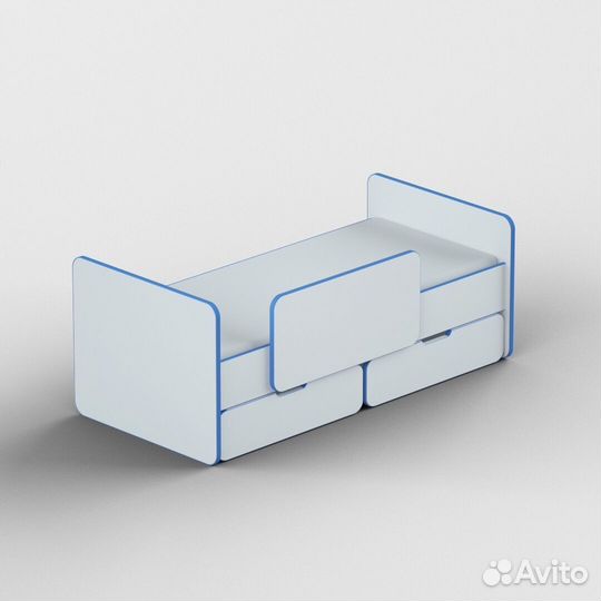 Детская кровать с безопасным бортиком