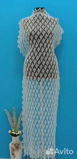 Пуховое изделие. Палантин. Шарф