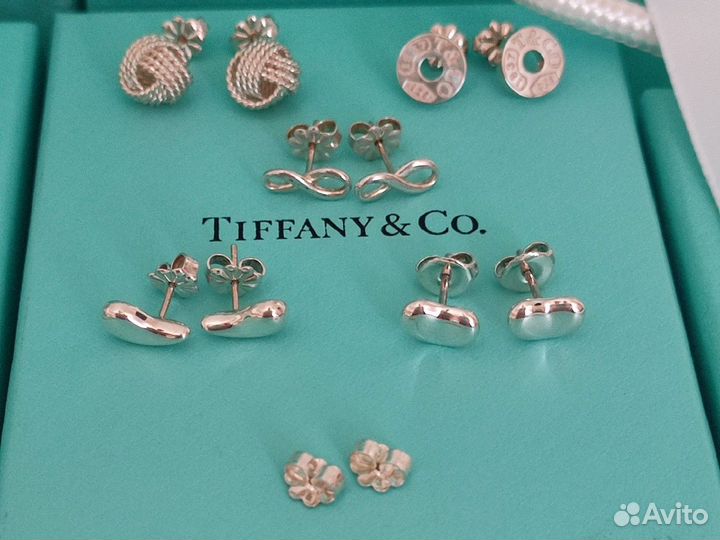 Tiffany Серьги Оригинал Новые