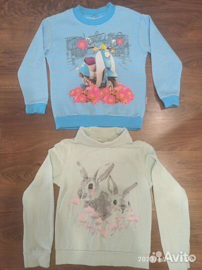 Вещи пакетом на девочку рост 122 128