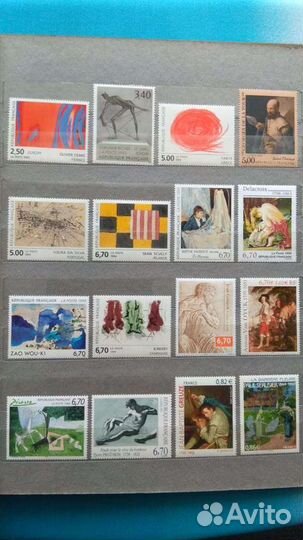 Почтовые марки Соц. страны, Монако, Франция