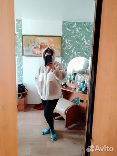 Куртка зимняя женская 56 размер бу