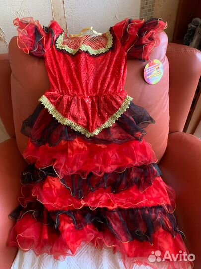 Карнавальный костюм на девочку «Испанка»