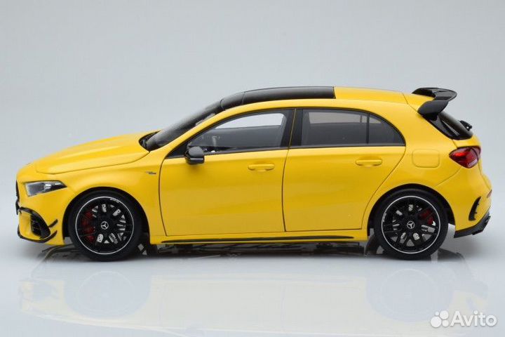 Mercedes AMG A45 S 4matic+ yellow NZG 1/18