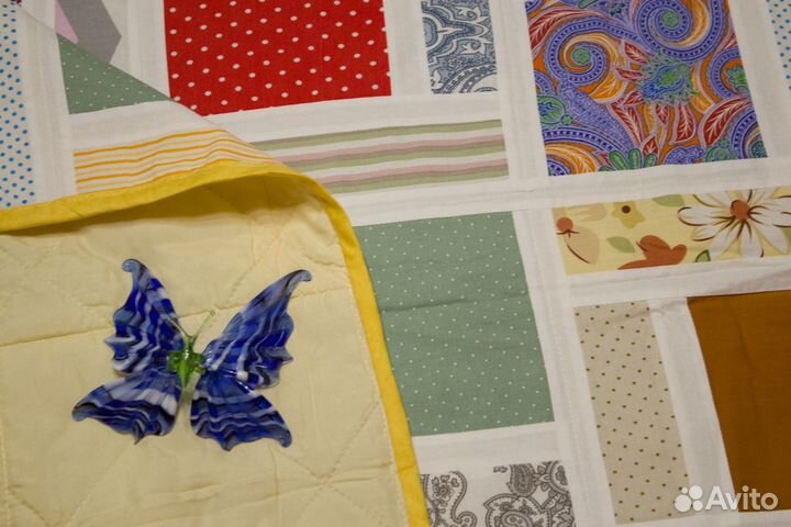 Детское лоскутное одеяло