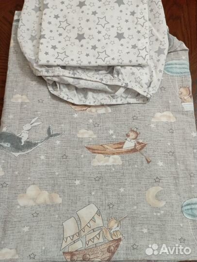 Детское постельное белье в детскую кроватку