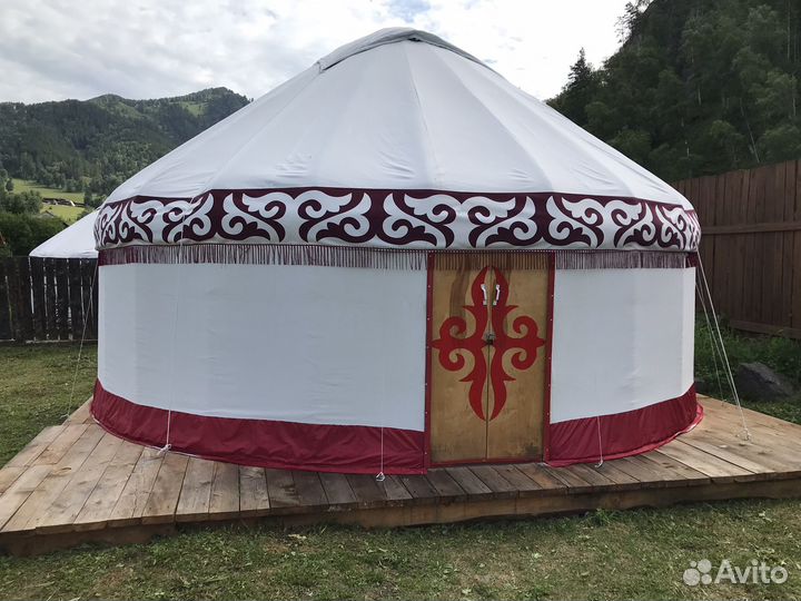 Дом для отдыха (Юрта) в горном Алтае