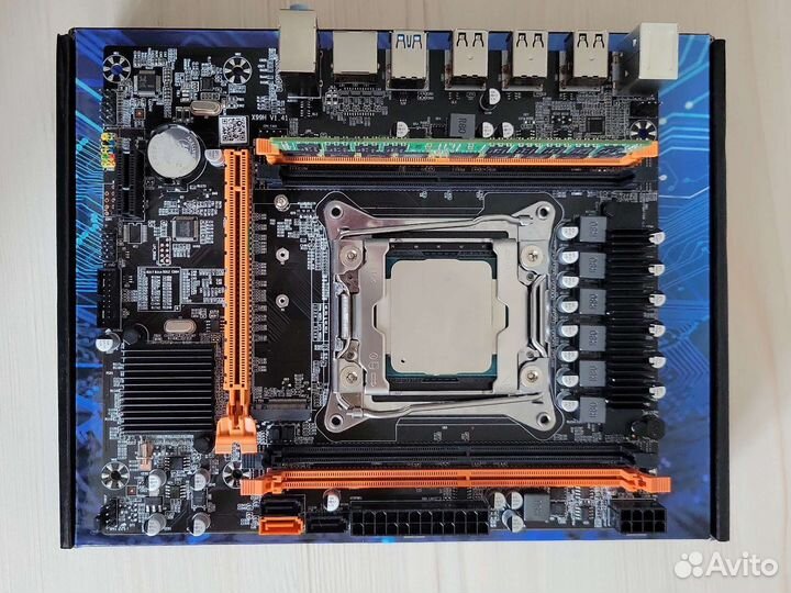 Материнская плата, 24 ядра, DDR4 16Гб