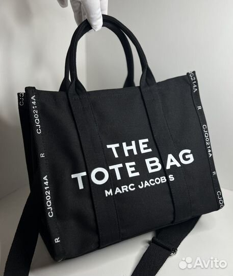 Сумка шопер the tote bag marc jacobs черная
