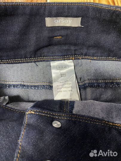 Джинсовая юбка 46 размер