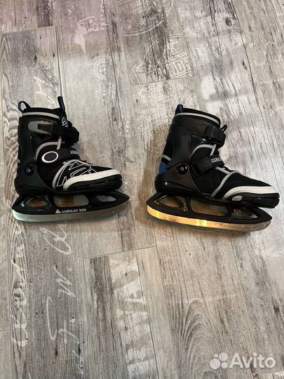 Коньки раздвижные 32-37