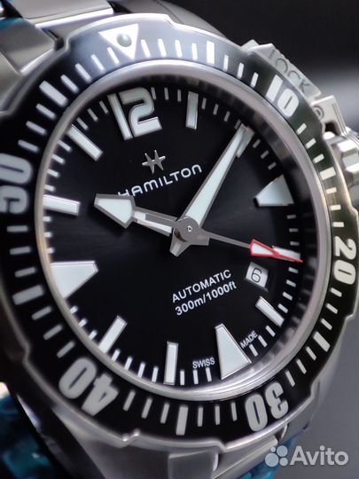 Часы Hamilton Khaki Navy Frogman H77605135