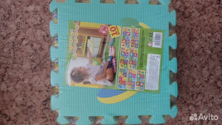 Коврик пазл новый