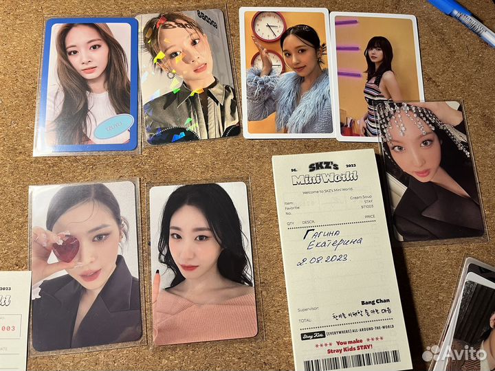 Карты Twice Itzy продажа