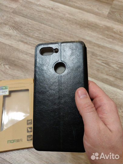 Чехол книжка для Xiaomi mi 8 lite (новый)
