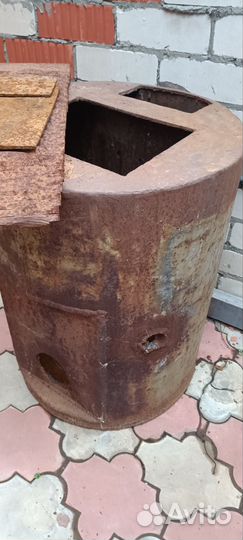 Куски труб 530 х 9 мм, алюминий 1300х3000 0,5 мм