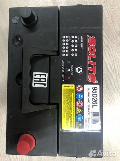 Аккумулятор на Митсубиши Паждеро Solite