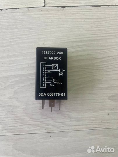 Реле ограничителя числа оборотов кпп Scania 3s/4s