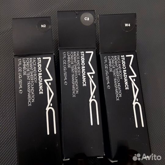 MAC тональная основа для лица И тела studio