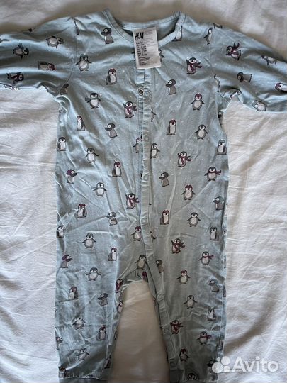 Комбинезоны нательные h&m 80