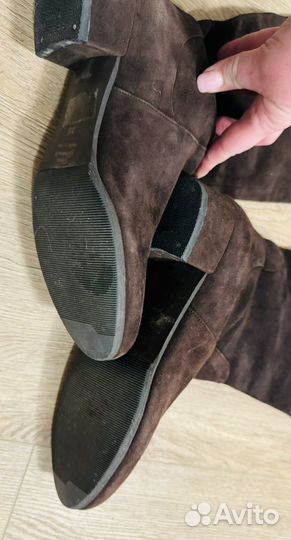 Сапоги Флоренция кожа-замша 39р