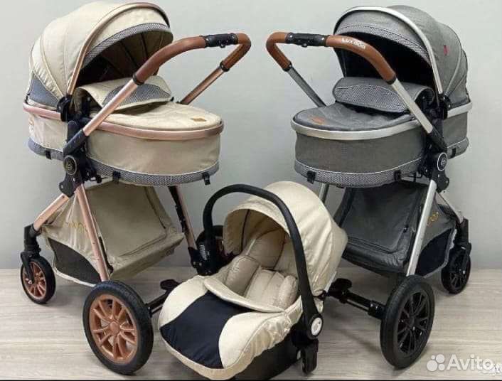 Коляска 3в1 трансформер Новая (большой выбор)