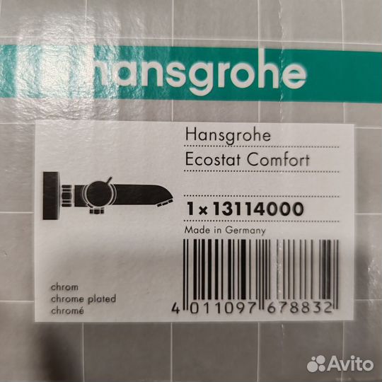 Смеситель для ванны Hansgrohe Ecostat Comfort, с т