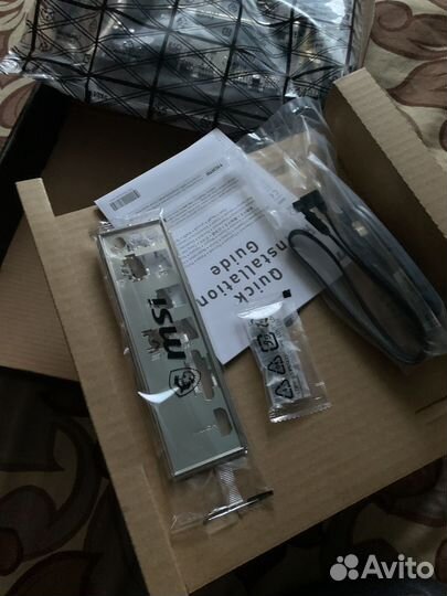 Материнская плата Msi pro h610m e ddr4