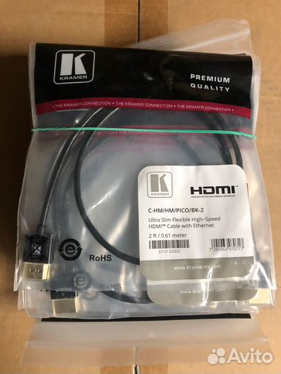 Кабели hdmi/DP/USB/typeC/RS-232/jack 3,5 мм/RCA