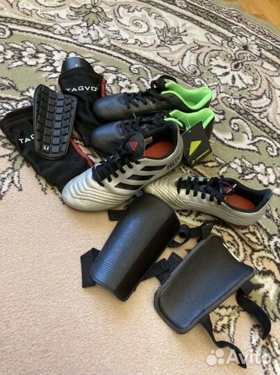 Бутсы футбол айкидо защита детские