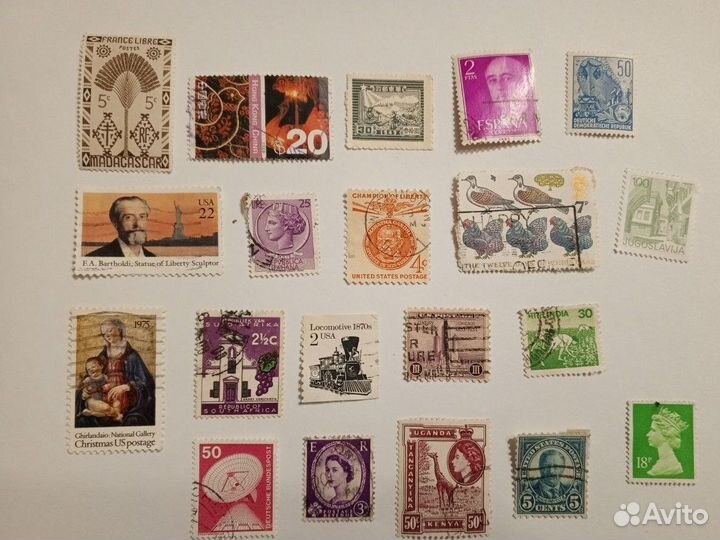 Набор марок 187 шт