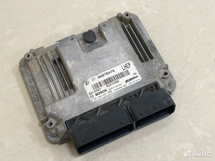 Блок управления двигателем Opel Antara C105 10hmch