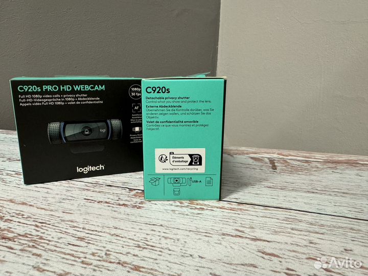 Logitech C920s Pro HD Webcam Веб камера