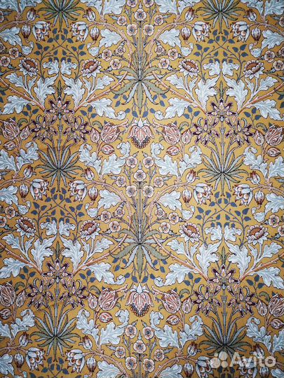 Ткань гобелен в стиле У. Морриса 