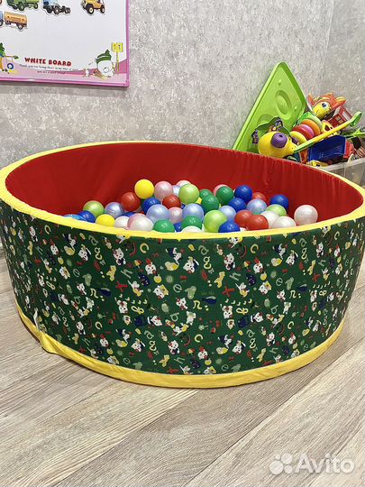 Сухой бассейн с шариками детский